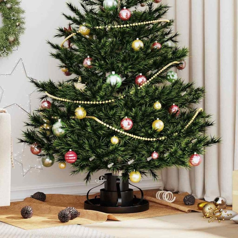 Pied de Sapin de Noël Noir 40 x 40 x 21 cm Acier 512569512569