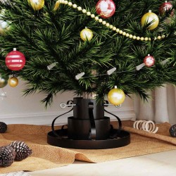 Pied de Sapin de Noël Noir 40 x 40 x 21 cm Acier 512569512569