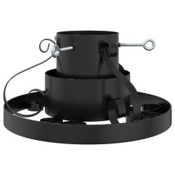 Pied de Sapin de Noël Noir 40 x 40 x 21 cm Acier 512569512569