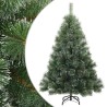 Sapin de Noël artificiel à branches pliantes, duveteux de neige 512576512576