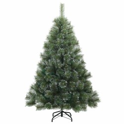 Sapin de Noël artificiel à branches pliantes, duveteux de neige 512576512576