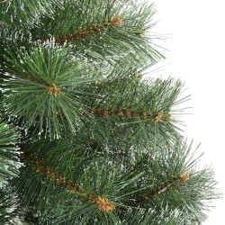 Sapin de Noël artificiel à branches pliantes, duveteux de neige 512576512576