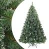 Sapin de Noël artificiel à branches pliantes, duveteux de neige 512577512577