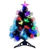 Sapin de Noël artificiel avec 50 LED Vert 64 cm PVC 512579512579