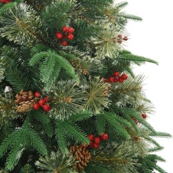 Sapin de Noël Artificiel à Branches Articulées Vert 240 cm 512581512581