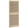 Porte de Cabinet avec porte 2 pcs Naturel 140,5 x 2,1 x 59,5 cm 512582512582