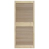 Porte de Cabinet avec porte 2 pcs Naturel 140,5 x 2,1 x 59,5 cm 512582512582