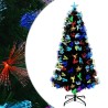 Sapin de Noël artificiel avec 120 LED Vert 120 cm PVC 512586512586