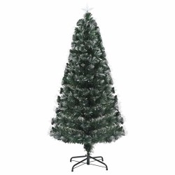 Sapin de Noël artificiel avec 120 LED Vert 120 cm PVC 512586512586