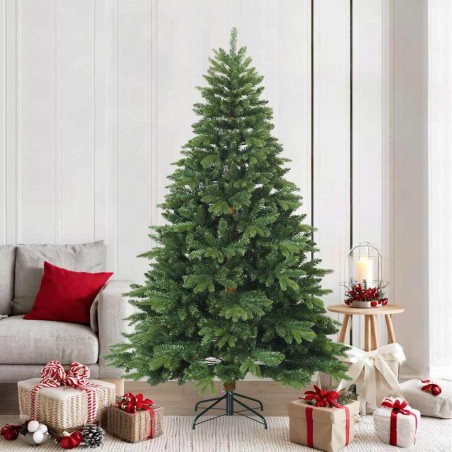Sapin de Noël Artificiel à Branches Articulées Vert 210 cm 512588512588