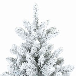 Sapin de Noël artificiel à branches pliantes, duveteux de neige 512589512589