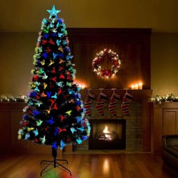 Sapin de Noël artificiel avec 300 LED Vert 240 cm PVC 512596512596