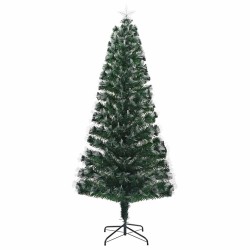 Sapin de Noël artificiel avec 300 LED Vert 240 cm PVC 512596512596