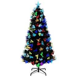 Sapin de Noël artificiel avec 160 LED Vert 150 cm PVC 512598512598