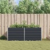 Jardinière Anthracite 195 x 100 x 75 cm Acier galvanisé 512601512601
