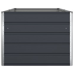 Jardinière Anthracite 195 x 100 x 75 cm Acier galvanisé 512601512601