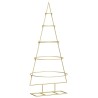 Arbre de Noël en métal Doré 125 cm Acier peint par poudre 512602512602
