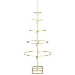 Arbre de Noël en métal Doré 90 cm Acier peint par poudre 512606512606