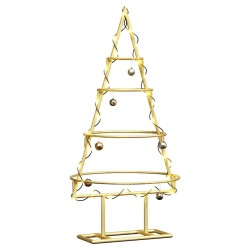 Arbre de Noël en métal Doré 60 cm Acier peint par poudre 512608512608