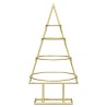 Arbre de Noël en métal Doré 60 cm Acier peint par poudre 512608512608