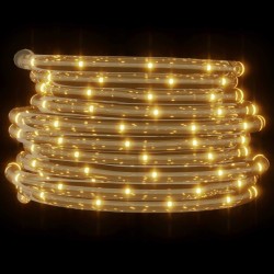 Lumière en corde avec 2400 LED Blanc chaud 100 m PVC 512617512617