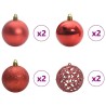 Ensemble de Boules de Noël 61 pcs Multicolore Plastique 512618512618