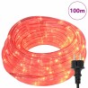 Lumière en corde avec 2400 LED Rouge 100 m PVC 512627512627