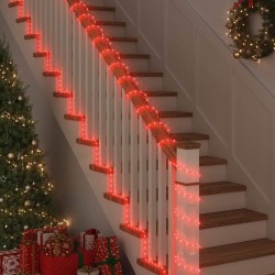 Lumière en corde avec 2400 LED Rouge 100 m PVC 512627512627