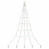 Arbre de Noël LED avec piquets au sol Multicolore 306 cm Métal 512628512628