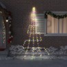 Arbre de Noël LED avec piquets au sol Multicolore 306 cm Métal 512628512628