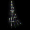 Arbre de Noël LED avec piquets au sol Multicolore 306 cm Métal 512628512628