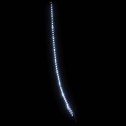 Arbre de Noël LED avec piquets au sol Blanc froid 511 cm Métal 512635512635