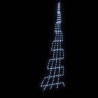 Arbre de Noël LED avec piquets au sol Blanc froid 511 cm Métal 512635512635