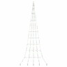 Arbre de Noël LED avec piquets au sol Multicolore 511 cm Métal 512636512636