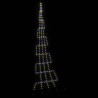 Arbre de Noël LED avec piquets au sol Multicolore 511 cm Métal 512636512636