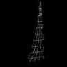 Arbre de Noël LED avec piquets au sol Multicolore 511 cm Métal 512636512636