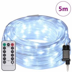 Lumière en corde avec 120 LED Blanc froid 5 m PVC 512646512646
