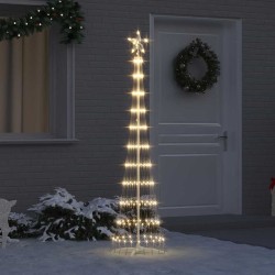 Arbre de Noël LED Blanc chaud 51 x 51 x 190 cm Métal 512650512650