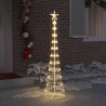 Arbre de Noël LED Blanc chaud 51 x 51 x 190 cm Métal 512650512650