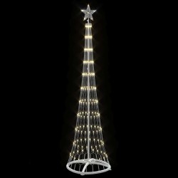 Arbre de Noël LED Blanc chaud 51 x 51 x 190 cm Métal 512650512650
