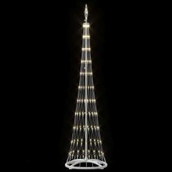 Arbre de Noël LED Blanc chaud 51 x 51 x 190 cm Métal 512650512650