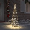 Arbre de Noël LED avec 390 LED Blanc chaud 250 cm Fer 512651512651