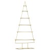 Arbre de Noël en métal Doré 148 cm Acier peint par poudre 512656512656