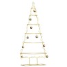 Arbre de Noël en métal Doré 148 cm Acier peint par poudre 512656512656