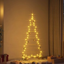 Arbre de Noël en métal Doré 148 cm Acier peint par poudre 512656512656