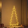 Arbre de Noël en métal Doré 148 cm Acier peint par poudre 512656512656