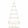 Arbre de Noël en métal Doré 148 cm Acier peint par poudre 512656512656
