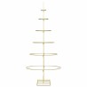Arbre de Noël en métal Doré 148 cm Acier peint par poudre 512656512656