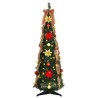 Sapin de Noël artificiel avec 50 LED Vert 125 cm PVC 512660512660