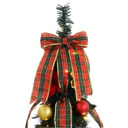 Sapin de Noël artificiel avec 50 LED Vert 125 cm PVC 512660512660